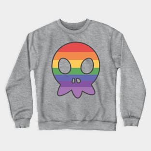 LGBT Pride Skull Crewneck Sweatshirt